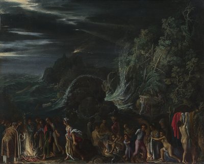 Paulus auf Malta von Adam Elsheimer